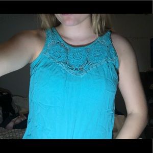 Teal Tank Top